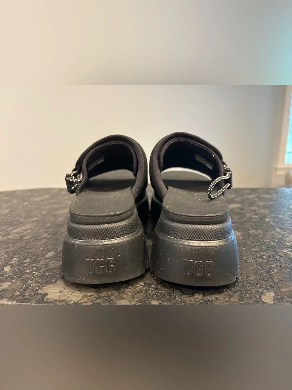 UGG Black Callie Slides